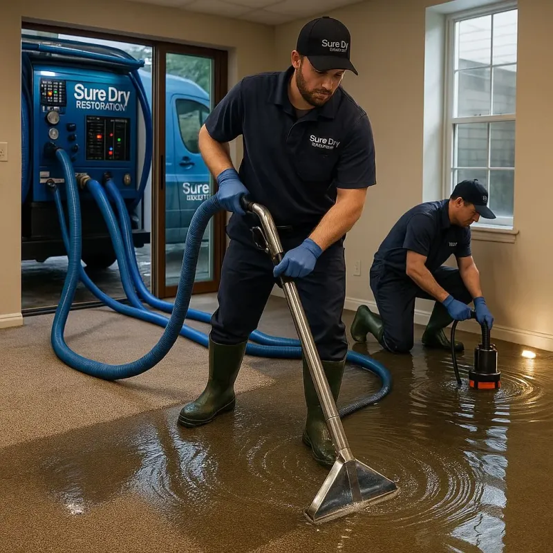 Water Extraction and Removal process in Pembroke Pines, FL